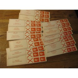Nederland alle Postzegelsboekjes PB9 serie MNH/postfris  CV 960 €