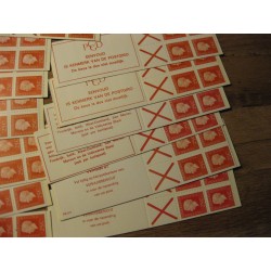 Nederland alle Postzegelsboekjes PB9 serie MNH/postfris  CV 960 €