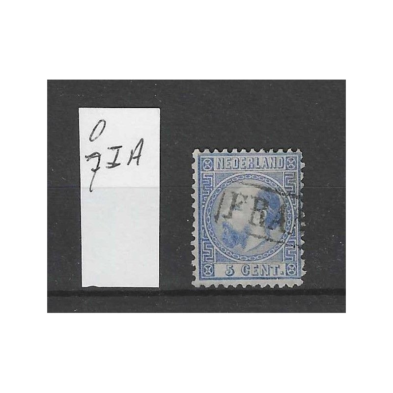 Nederland 7IA Willem III 1867 VFU/gebr CV 35 € Nederland 7IA Willem III 1867 VFU/gebr CV 35 €