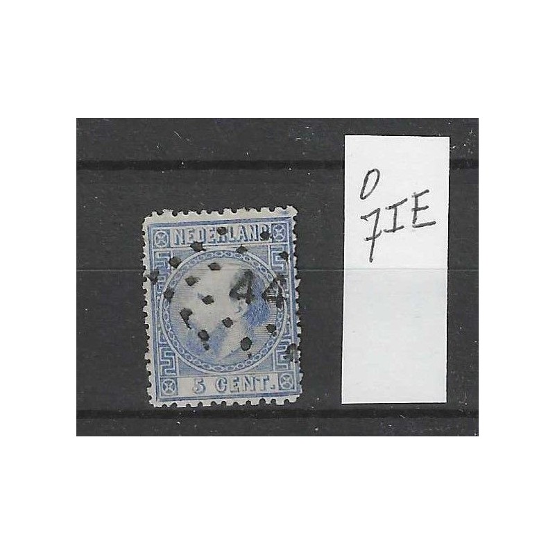 Nederland 7IE Willem III  1867  VFU/gebr  CV 35 €