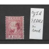 Nederland 8I-A Willem III  FRANCO in rood VFU/gebr  CV 40 €