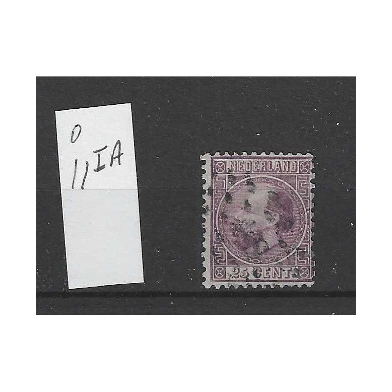 Nederland 11I-A Willem III VFU/gebr CV 125 € Nederland 11I-A Willem III VFU/gebr CV 125 €