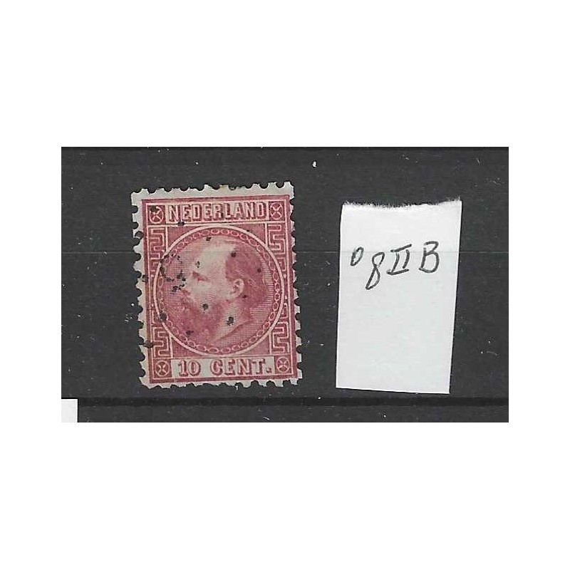 Nederland 8II-B Willem III VFU/gebr CV 10 € Nederland 8II-B Willem III VFU/gebr CV 10 €