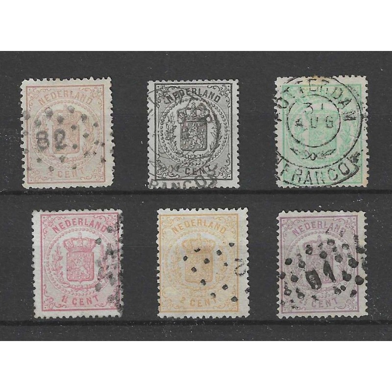 Nederland 13-18 Wapen serie VFU/gebr CV 334 € Nederland 13-18 Wapen serie VFU/gebr CV 334 €