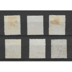 Nederland 13-18 Wapen serie VFU/gebr  CV 334 €