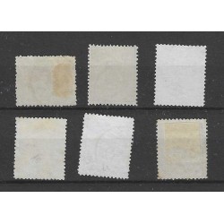 Nederland 13-18 Wapen serie VFU/gebr  CV 334 €