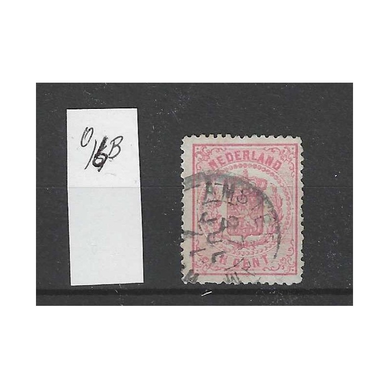 Nederland 16B Wapens 1869 VFU/gebr CV 100 € Nederland 16B Wapens 1869 VFU/gebr CV 100 €