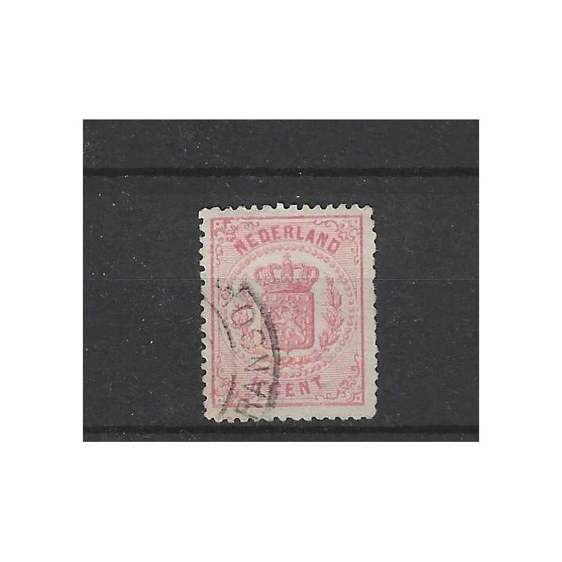 Nederland 16B Wapens 1869 VFU/gebr CV 100 € Nederland 16B Wapens 1869 VFU/gebr CV 100 €