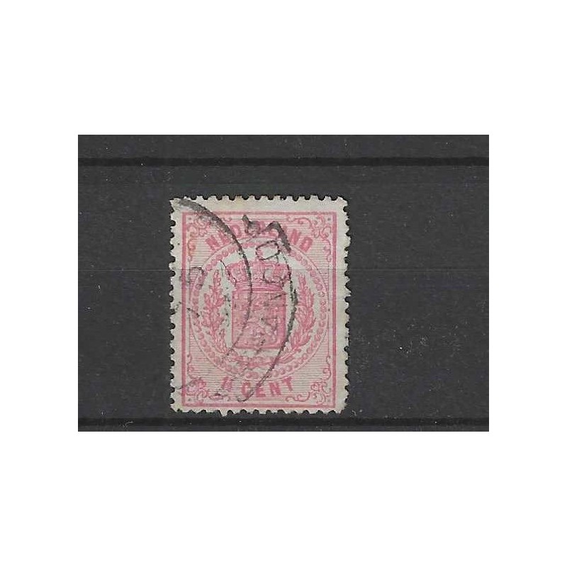 Nederland 16B Wapens 1869 VFU/gebr CV 100 € Nederland 16B Wapens 1869 VFU/gebr CV 100 €