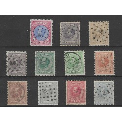 Nederland 19-29  Willem III 1872 VFU/gebr  CV 317 €