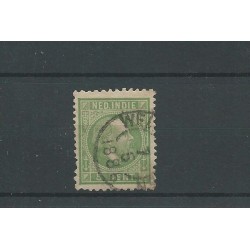 Ned. Indie 8G  11,5x12 gr.gt  VFU/gebr  CV 25 €