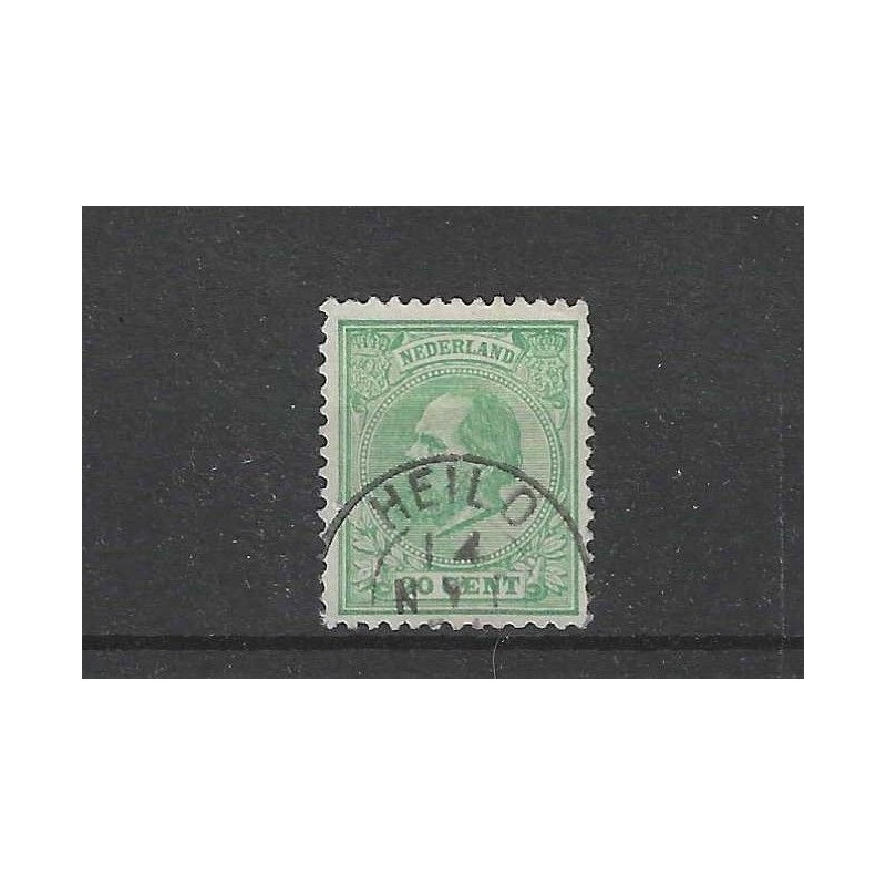 Nederland 24 met "Heilo" kleinrond VFU/gebr CV 40+ € Nederland 24 met "Heilo" kleinrond VFU/gebr CV 40+ €