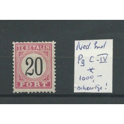 Ned Indie  P9C-IV   MH/ongebr  CV 1000 € lees