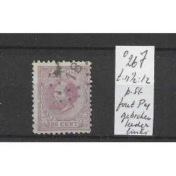 Nederland 26J  met plaatfout P4 VFU/gebr  CV 60 €