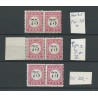 Ned Indie  P13C-P13B  combinaties type I, II en III  MH/ongebrCV 225 €