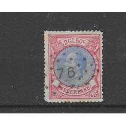 Nederland 29 met puntstempel 76 VFU/gebr  CV 200 €