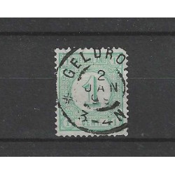 Nederland 31 Cijfer  "GELDROP 1899" grootrond VFU/gebr  CV 5+€