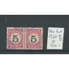 Ned Indie  P6fd-B in paartje  VFU/gebr CV 29,5 €