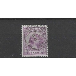 Nederland 42 met "AMSTERDAM-ZUTPHEN 1896"  VFU/gebr  CV 10+€