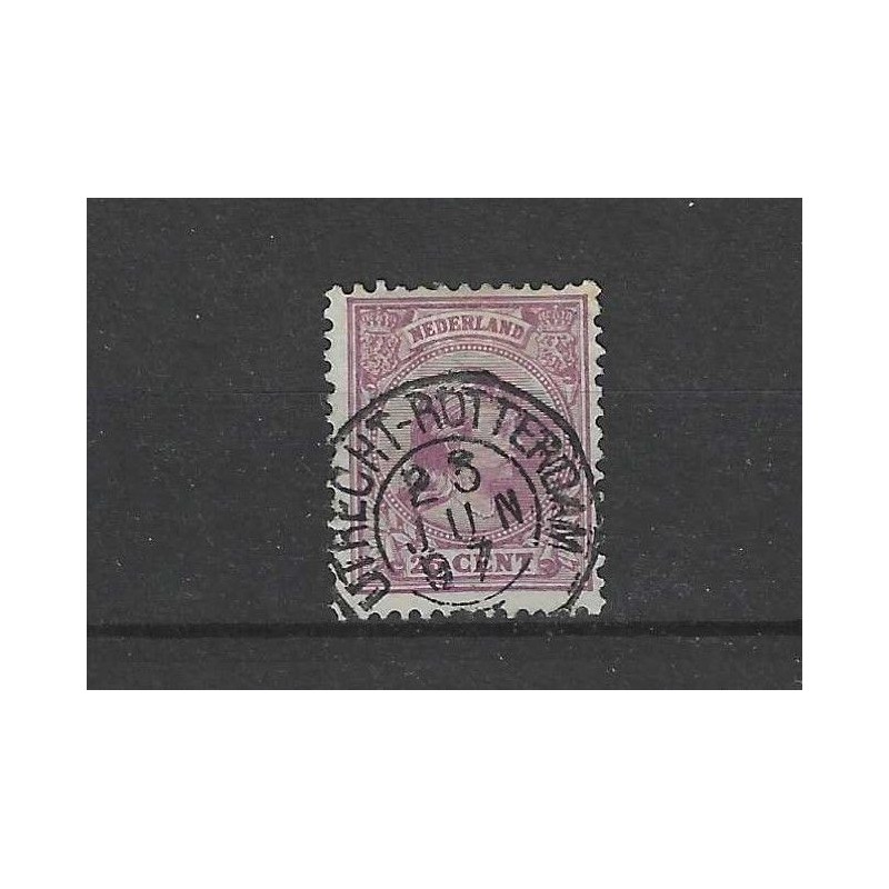 Nederland 42 met "UTRECHT-ROTTERDAM 1897" VFU/gebr CV 10+€ Nederland 42 met "UTRECHT-ROTTERDAM 1897" VFU/gebr CV 10+€