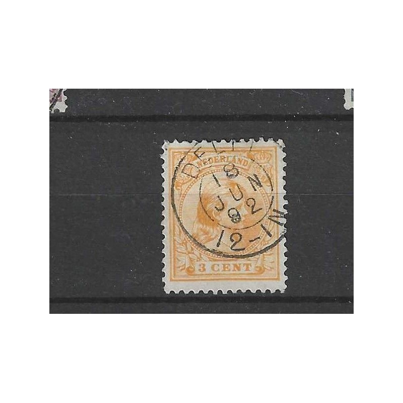 Nederland 34 met "DELFT 1892" VFU/gebr CV 5+€ Nederland 34 met "DELFT 1892" VFU/gebr CV 5+€