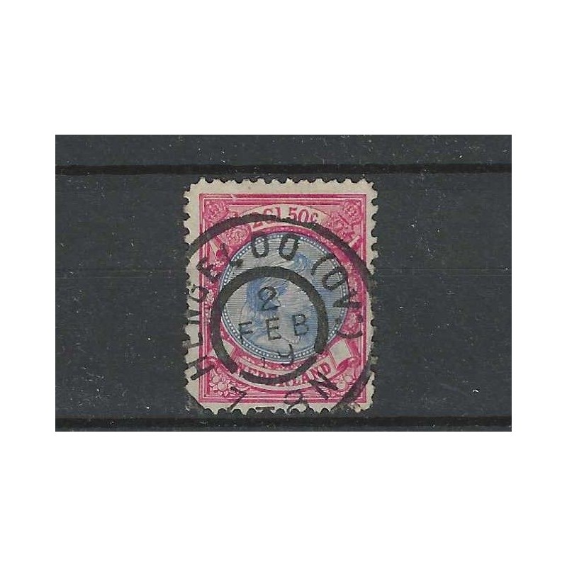 Nederland 47 Wilhelmina "HENGELO (OV:) 1899" grootrond VFU/gebr CV 175+ € Nederland 47 Wilhelmina "HENGELO (OV:) 1899" grootrond VFU/gebr CV 175+ €