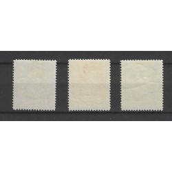 Nederland 163B-165B  Wilhelmina MH/ongebr  CV  392 €