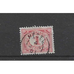 Nederland 51 Cijfer "HEDEL 1901" kleinrond  CV  10+ €