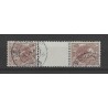 Nederland 61b/61c KEERDRUKKEN  VFU/gebr   CV  1350 €