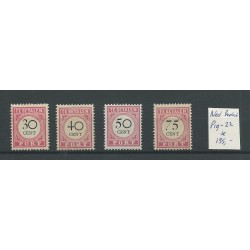 Ned Indie  P19-22 Port 1892  MH/ongebr   CV  135 €
