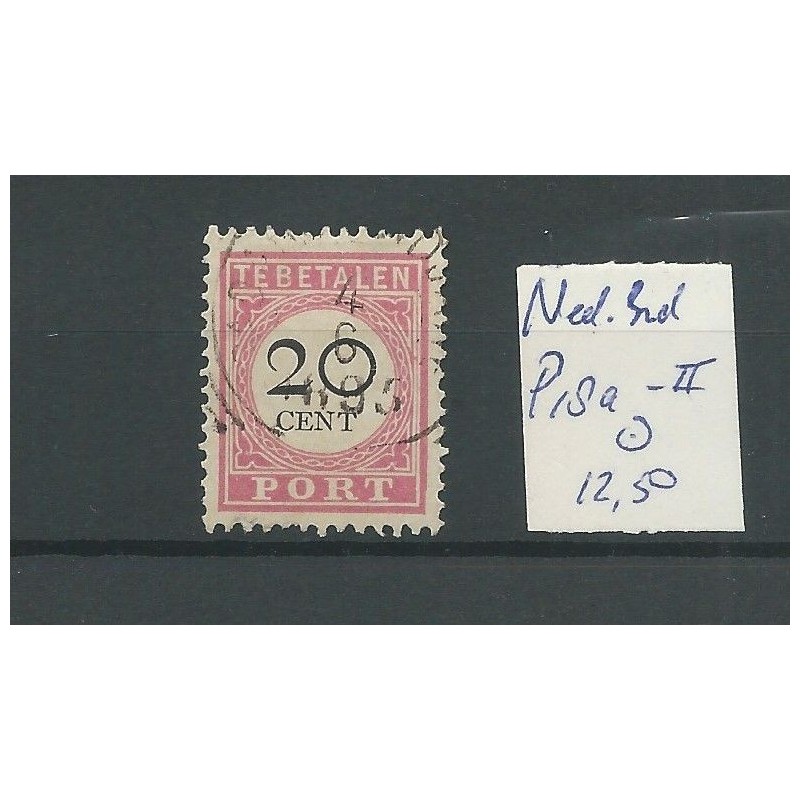 Ned Indie  P18a-II   VFU/gebr CV  12,50 €