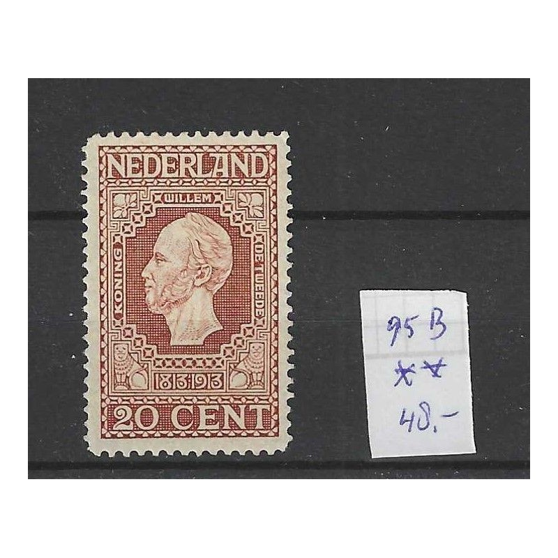 Nederland 95B Jubileum 1913 MNH/postfris CV 48 € Nederland 95B Jubileum 1913 MNH/postfris CV 48 €