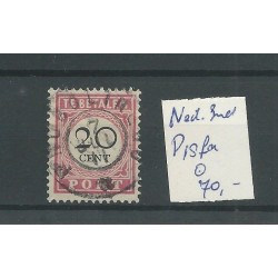 Ned Indie  P18fa "PUNT"  VFU/gebr CV  70 €