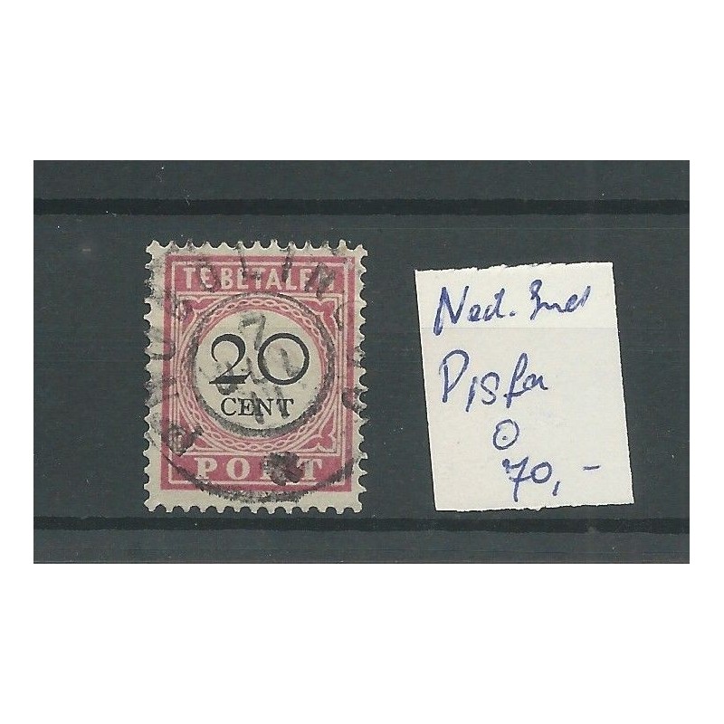 Ned Indie P18fa "PUNT" VFU/gebr CV 70 € Ned Indie P18fa "PUNT" VFU/gebr CV 70 €