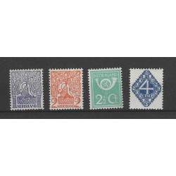 Nederland  110-113 Voorstellingen MNH/postfris  CV 21,5 €