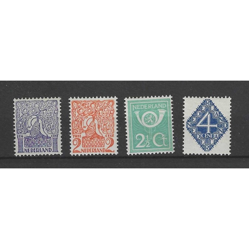Nederland 110-113 Voorstellingen MNH/postfris CV 21,5 € Nederland 110-113 Voorstellingen MNH/postfris CV 21,5 €