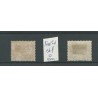 Ned. Indie  136f  OPDRUKAFWIJKING  VFU/gebr  CV  500 €