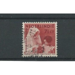 Ned. Indie  243a VERTIKAAL WM   VFU/gebr  CV  650 € met Certificaat