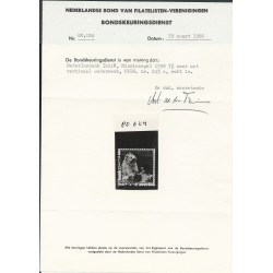 Ned. Indie  243a VERTIKAAL WM   VFU/gebr  CV  650 € met Certificaat