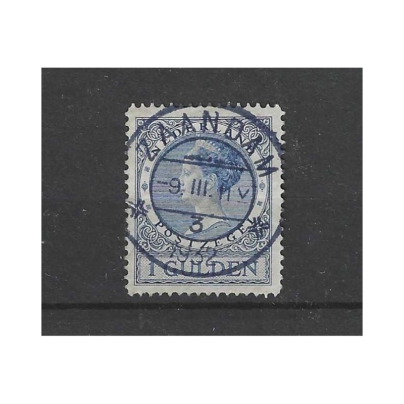 Nederland 163B Wilhelmina "Zaandam 1932" VFU/gebr CV 10 € Nederland 163B Wilhelmina "Zaandam 1932" VFU/gebr CV 10 €