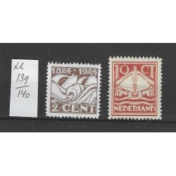 Nederland  139-140 Reddingsmaatschappij  MNH/postfris CV 24 €