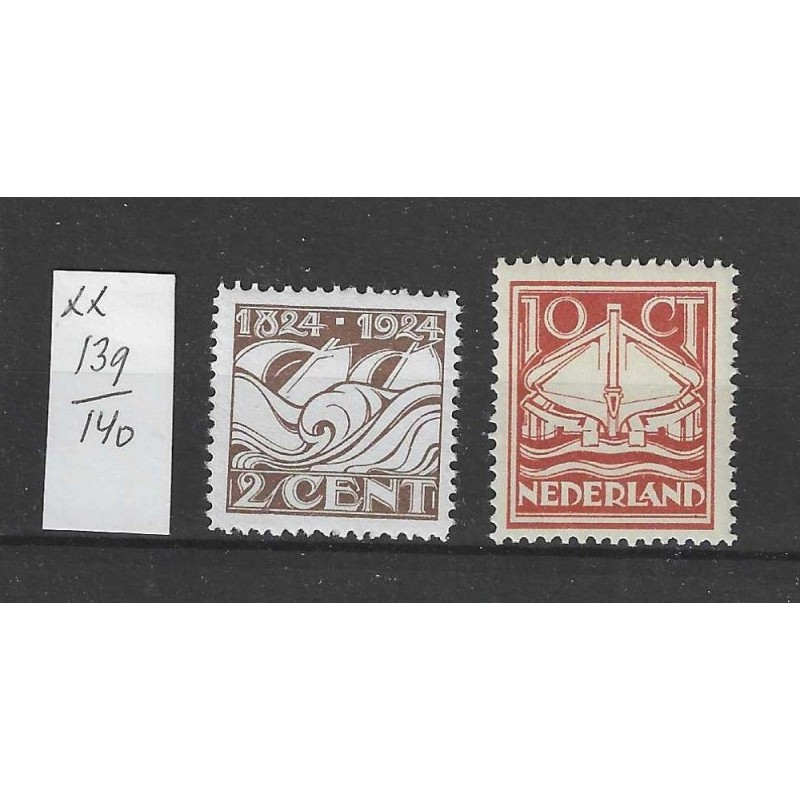 Nederland 139-140 Reddingsmaatschappij MNH/postfris CV 24 € Nederland 139-140 Reddingsmaatschappij MNH/postfris CV 24 €