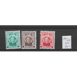 Nederland  141-143 Kind 1925  MNH/postfris CV 35 €