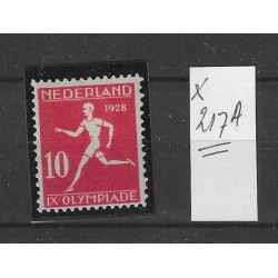 Nederland  217A  Olympiade  MH/ongebr CV 95 €