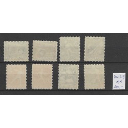 Nederland  212-219  Olympiade  MNH/postfris CV 200 €