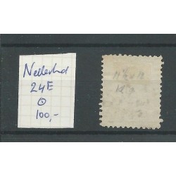 Nederland  24E Willem III 1872 VFU/gebr  CV  100 €
