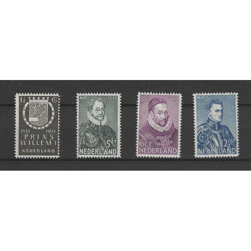 Nederland 252-255 Herdenkingzegels MNH/postfris CV 63 € Nederland 252-255 Herdenkingzegels MNH/postfris CV 63 €