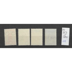 Nederland  257-260 Zeemanszegels  MNH/postfris CV 152 €