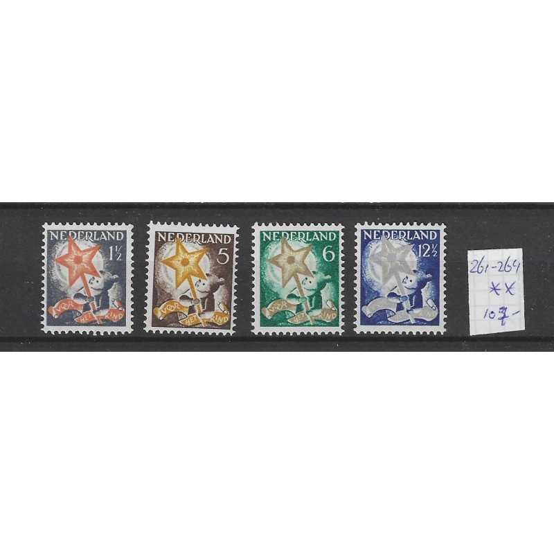 Nederland 261-264 Kind 1933 MNH/postfris CV 107 € Nederland 261-264 Kind 1933 MNH/postfris CV 107 €