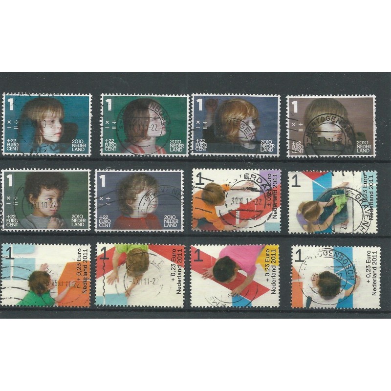 Nederland 2776a-2776f, 2886a-f KIND VFU/gebr CV 7,2 € Nederland 2776a-2776f, 2886a-f KIND VFU/gebr CV 7,2 €